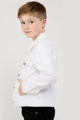 Kids Boys Jacket Kids Denim Style Stylish Fashion Trendy Coat New Age 3-16 Years