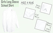 Kids Boys T Shirts Plain School Uniform Shirt Long Sleeves Soft Tank Top & Tees - A2Z 4 Kids