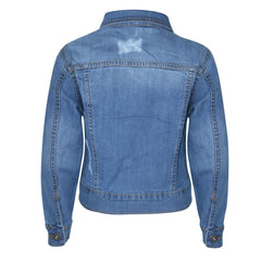 Kids Boys Denim Jacket Ripped Jeans Fashion Jackets Coat Age 3-13 Years