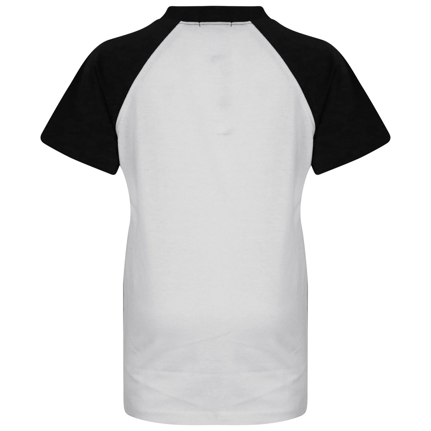 Kids Raglan Style Pyjamas Contrast T Shirt Shorts Loungewear Girls Boys Age 5-13