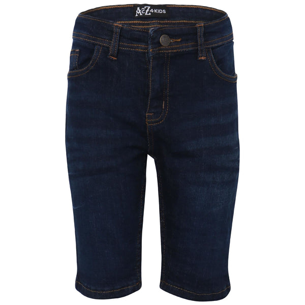 A2Z 4 Kids Boys  Shorts Comfort Stretch Skinny Jeans  Trendy Summer  5-13 Years