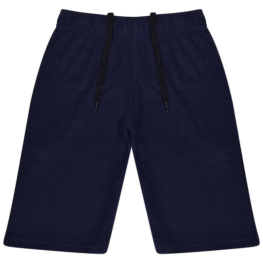 A2Z 4 Kids Boys 100% Cotton Shorts Comfort Stretch Navy Pants Trendy Casual Summer Cool Lightweight Shorts For Boys Age 5 6 7 8 9 10 11 12 13 Years - A2Z 4 Kids