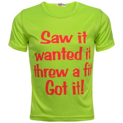 Kids Girls T Shirts Saw It Printed Summer Fashion Tank Top & Tees Age 2-13 Years