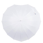 A2Z Ladies Wedding Bridal Umbrella Love Canopy Brolly J Shape Soft Grip Handle