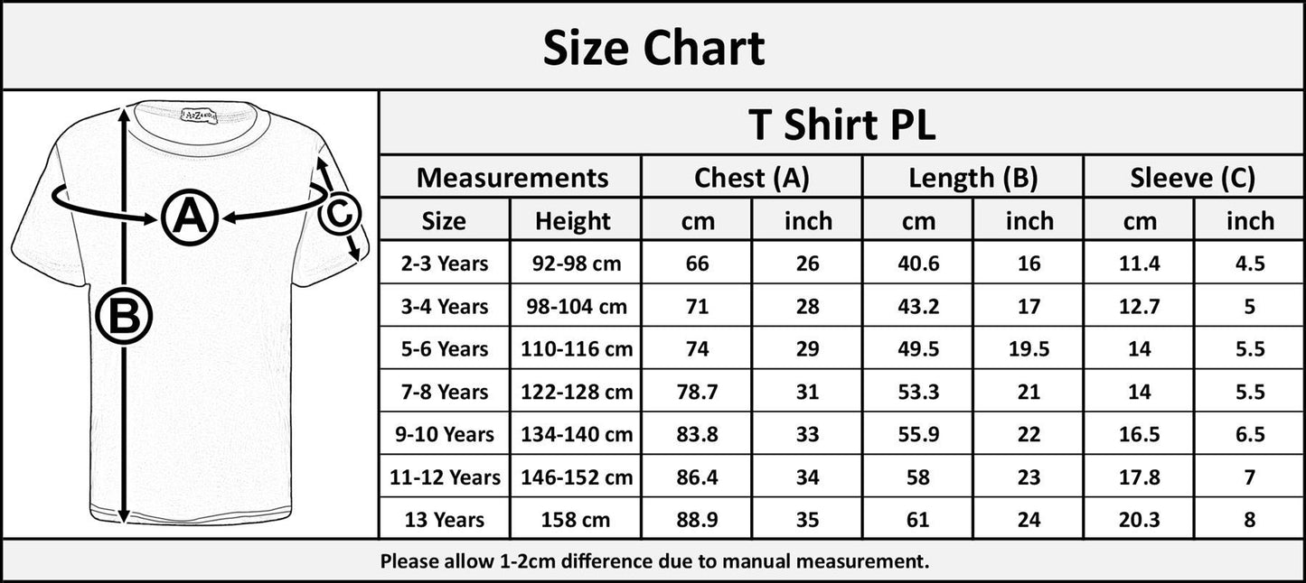 Boys Plain Soft Feel Summer T Shirt Top