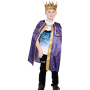 A2Z 4 Kids Christmas King Attire Xmas Nativity Three Kings Wise Man Outfit Nativity School Plays Xmas Fancy Dress for Boys Age 3-14 Years