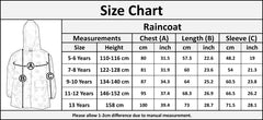 Kids Girls Unicorn Raincoat Wind Resistant Lightweight Hooded Waterproof Jackets