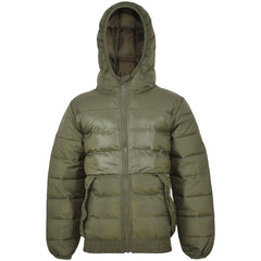Kids Boys Fashion Padded Casual School Jacket Bubble Winter Wear Coat 5-13 Years