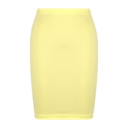 Kids Girls Plain Pencil Skirt Trendy Summer Clothing Sets Age 5-13 Years
