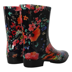 A2Z Ladies Anti-Skid Waterproof PVC Wellies Lightweight Women Wellington Boots