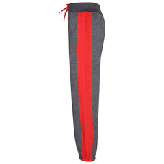 Kids Boys Girls Joggers Contrast Panel Jogging Pants  Casual Trousers 5-13 Years