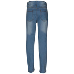 Boys Ripped Denim Jeans Comfortable Stretch Skinny Trousers Trendy Summer Pants