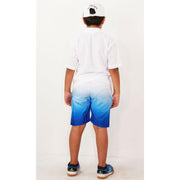 Kids Boys Gradient Colour Shorts Two Tone Fade New Summer Fashion Age 5-13 Years