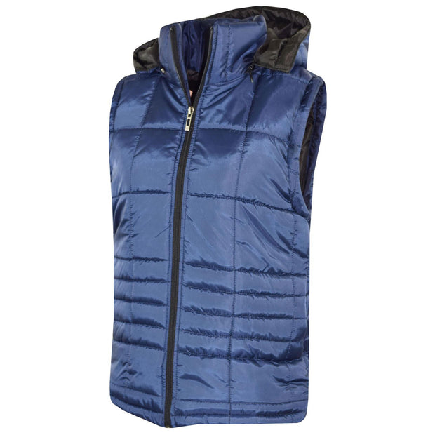 A2Z 4 Kids Girls Boys Sleeveless Hooded Padded Quilted Lined Gilet Bodywarmer Fashion Jackets Age 5 6 7 8 9 10 11 12 13 Years