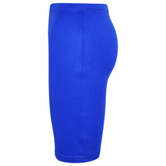 Kids Girls Plain Pencil Skirt Trendy Summer Clothing Sets Age 5-13 Years