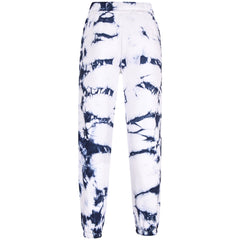 Kids Tie Dye Tracksuit Gym Cropped Hoodie Sweatpants Cord Set Girls Age 5-13