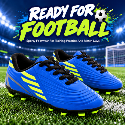 A2Z 4 Kids Boys Girls Football Boots Junior Soccer Cleats Moulded Stud Trainers