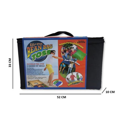 A2Z All Star 2 In 1 Bean Bag Toss Game With 8 Bean Bags Outdoor Garden Game