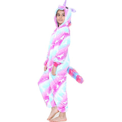 Kids A2Z Onesie One Piece Unicorn Pyjamas Costume For Girls Age 2-13