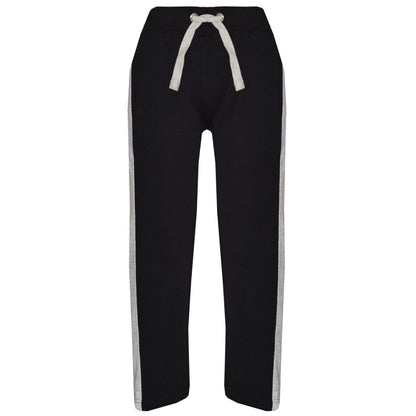 Kids Boys Girls Joggers Contrast Panel Jogging Pants  Casual Trousers 5-13 Years