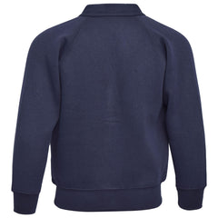 Kids Girls Scouts School Uniform Cardigan Long Sleeve Sweat Knitted Cardigan