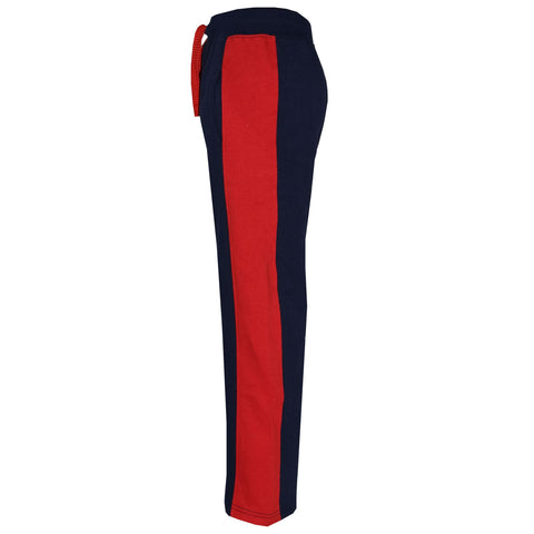 Kids Boys Girls Joggers Contrast Panel Jogging Pants  Casual Trousers 5-13 Years