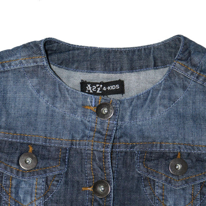 Kids Girls Denim Jackets Trendy Fashion Jeans Jacket Stylish Coats For Girls