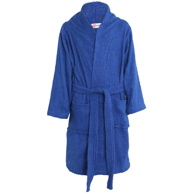 A2Z 4 Kids Towelling Robe Cotton Bathrobe Towelling Dressing Gown Unisex 5-13 Yr - A2Z 4 Kids