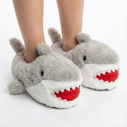 A2Z 4 Kids Boys Girls Cute Animal Slippers Non-Slip Winter Plush Warm Baby Shoes