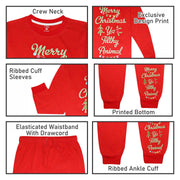 A2Z Ladies 2 Piece Christmas Pyjama Set Loungewear Soft Cotton PJS Long Sleeve Ya Filthy Animal Printed Red Color Top Bottom Xmas Gift for Ladies Matching PJS Lounge Suit S/M/L/XL/2XL