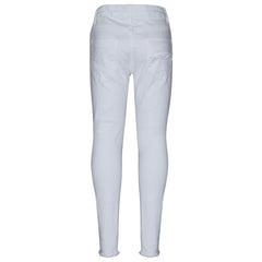 Kids Girls Stretchy Jeans Ripped Denim Pants Trousers Jeggings Age 3-14 Years