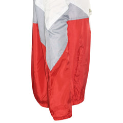 A2Z 4 Kids Girls Boys Windbreaker Waterproof Raincoat Red Jackets Contrast Panels Shower Resistant Lightweight Hooded Coat For Kids Age 5-13 Years
