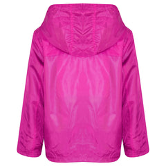 Girls Boys Raincoats Jackets Kids Waterproof Hooded Cagoule Age 5-13 Years