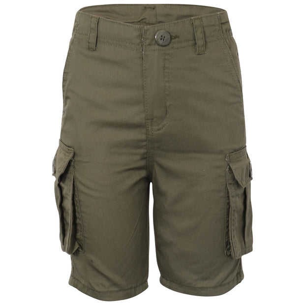 A2Z 4 Kids Cargo Shorts Combat Multi Pocket Lightweight Trendy Cotton 5-13 Years