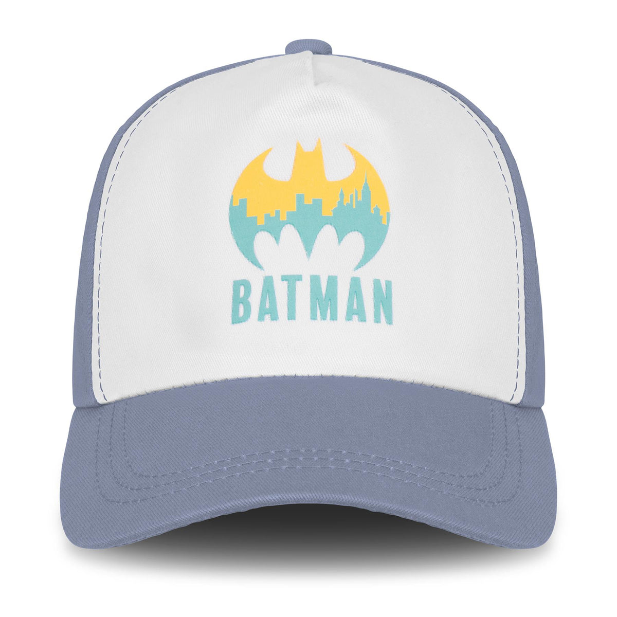 Kids DC Comic Batman Cap 100% Cotton Boys Baseball Summer Blue & Black Cap