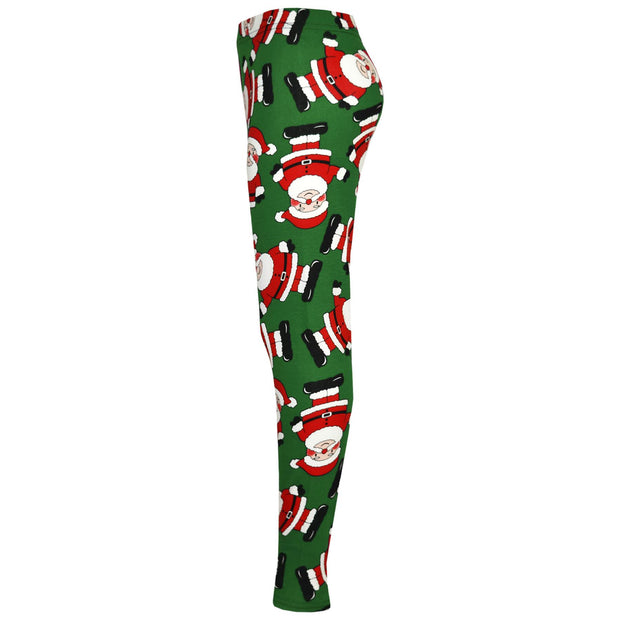 A2Z 4 Kids Girls Christmas Legging Santa Snowman Penguin Print Xmas Fashion Leggings New Age 2 3 4 5 6 7 8 9 10 11 12 13 Years