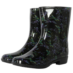 A2Z Ladies Anti-Skid Waterproof PVC Wellies Lightweight Women Wellington Boots