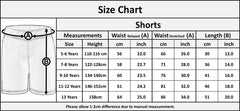 A2Z 4 Kids Shorts Girls Boys Chino Shorts Casual Knee Length New Age 5-13 Years