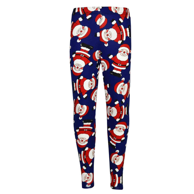 A2Z 4 Kids Girls Christmas Legging Santa Snowman Penguin Print Xmas Fashion Leggings New Age 2 3 4 5 6 7 8 9 10 11 12 13 Years