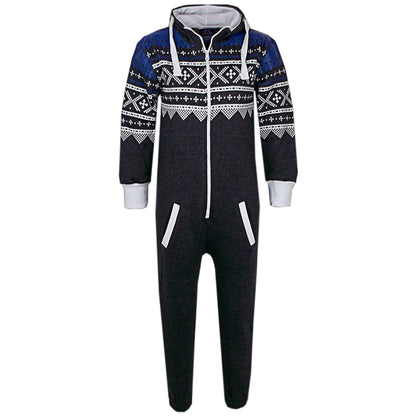 Kids Girls Boys A2Z Onesie One Piece Aztec Snowflake Print All In One Jumpsuits