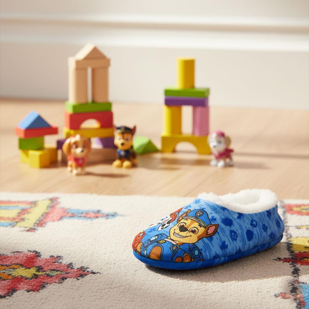 A2Z 4 Kids Officially Licensed Paw Patrol Boys Girls Slipperettes Warm Slippers