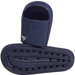 Mens Open Toe Slider Summer Beach Pool Slides Sandals Anti-Slip House Slippers