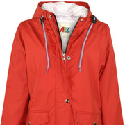 PU Raincoat Jacket Windbreaker Waterproof Parka Hooded Girls Boys Age 5-13 Years