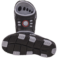 Mens Open Toe Sliders Slip On Beach Sandals Anti-Slip Pool Slides House Slippers