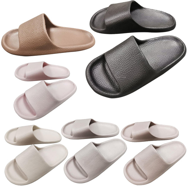 Mens Womens Slides Cloud Slippers Summer Thick Sole Open Toe Slides Sandals