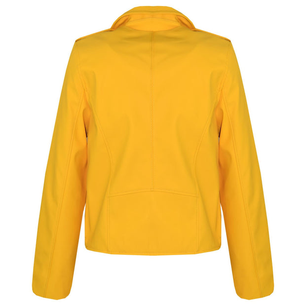 PU Leather Jacket Waterproof Girls Age 5-13 Years