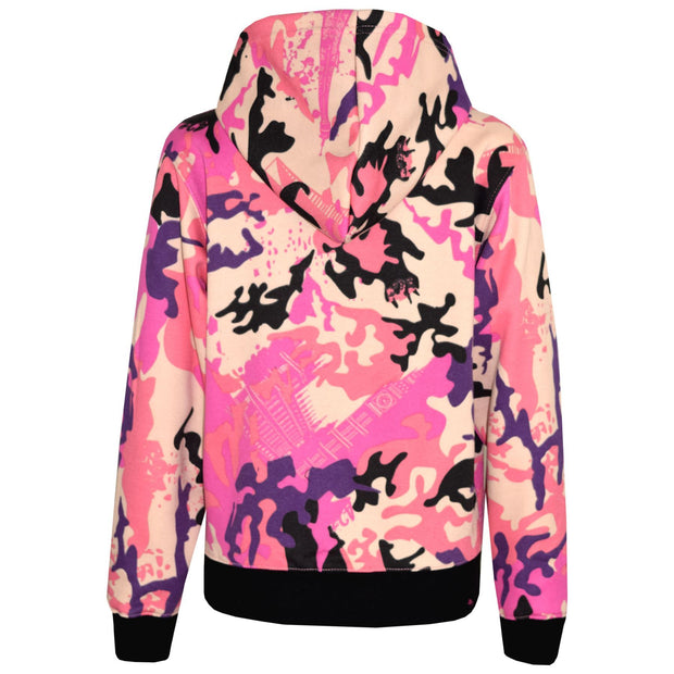 A2Z 4 Kids® Kids Tracksuit Boys Girls Designer's Baby Pink Camouflage Print Zipped Top Hoodie & Botom Jogging Suit Age 5 6 7 8 9 10 11 12 13 Years - A2Z 4 Kids