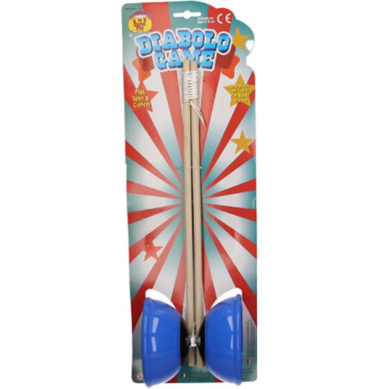 Kids Diabolo Juggling Toy Set Yoyo With Wooden Sticks Play For Kids Jugglers