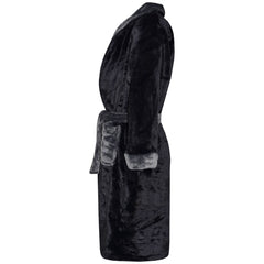 Kids Soft Fleece Bathrobe Dressing Gown Hooded Swim Beach Girls Boys 2-13 years