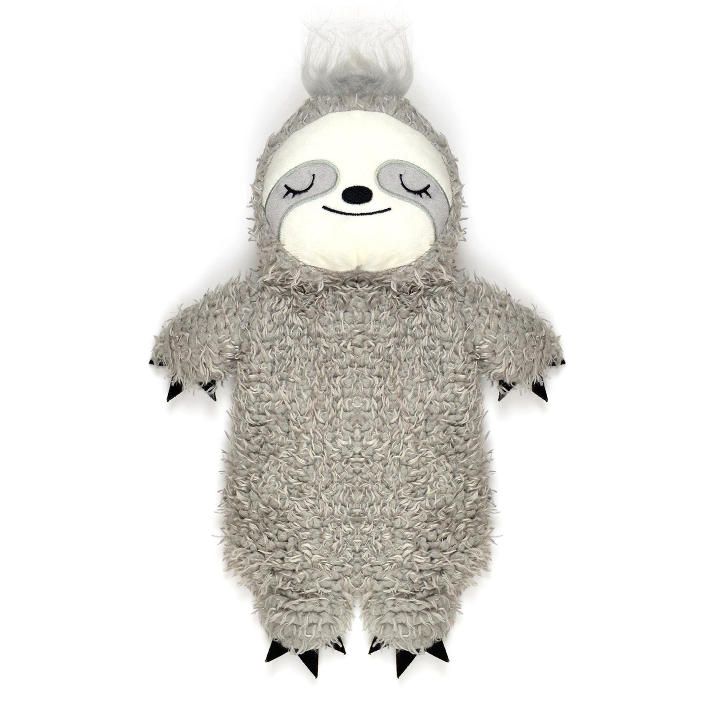A2Z Hot Water Bottles 3D Animal Sloth 750ML Cosy Plush Fleece Cover Heat Therapy